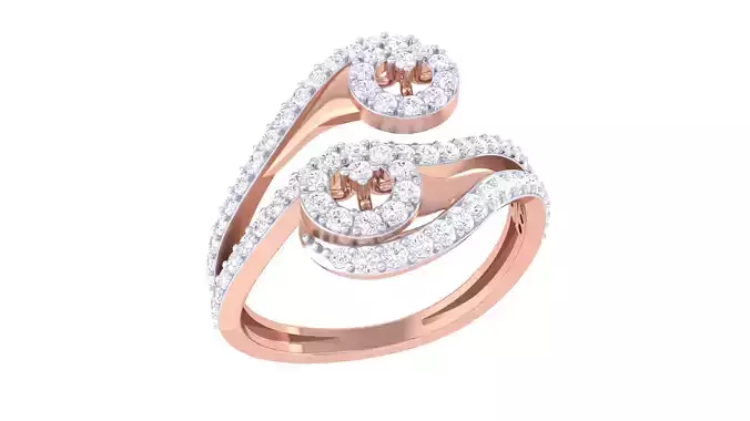 Women Ring 3dm STL OBJ FBX Renders Details