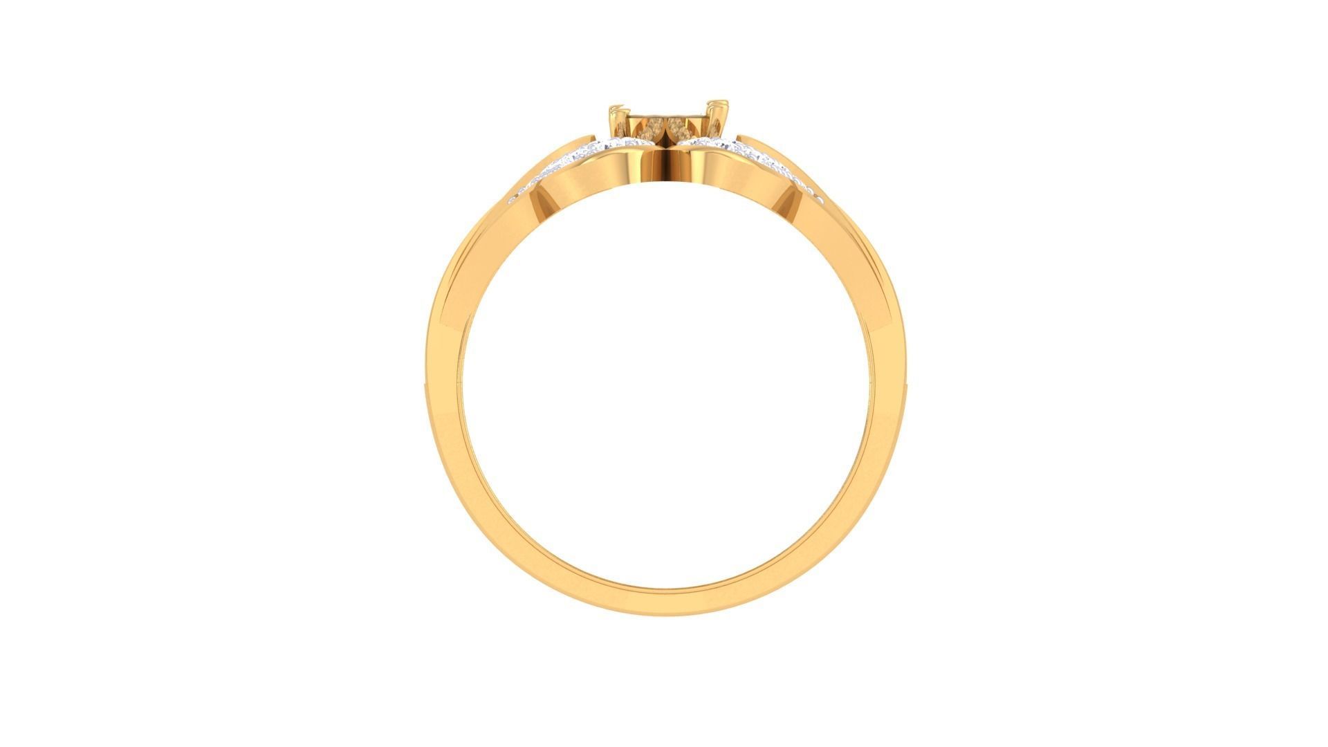 Women Ring 3dm STL OBJ FBX Renders Details 3D print model_4