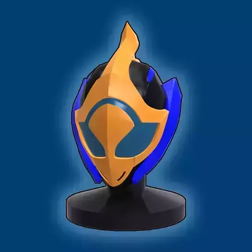 Kamen Rider Jeanne Helmet - Printable 3D Model