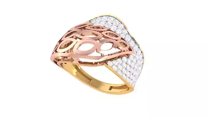 Women Ring 3dm STL OBJ FBX Renders Details