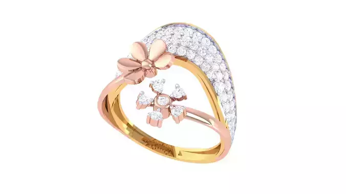 Women Ring 3dm STL OBJ FBX Renders Details