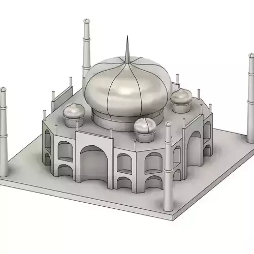 THE TAAJ MAHAL  3D print model