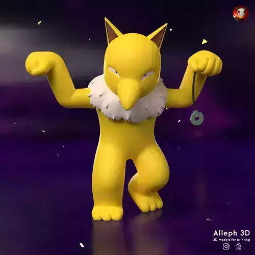 Pokemon hypno 3D print model