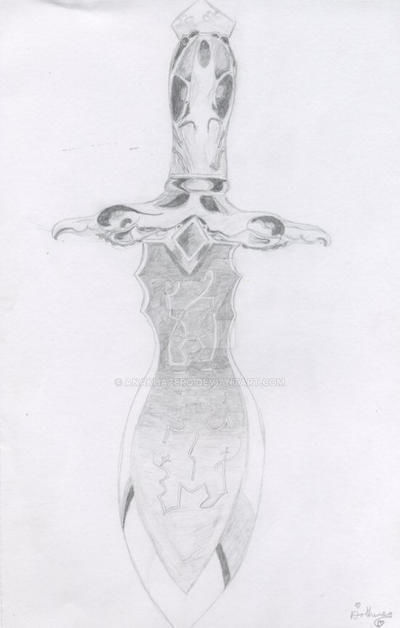 Knife of Dweia 3D print model_3