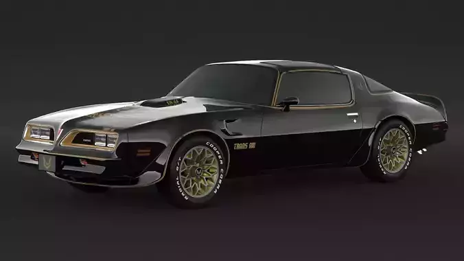 Pontiac Trans-Am 3D model