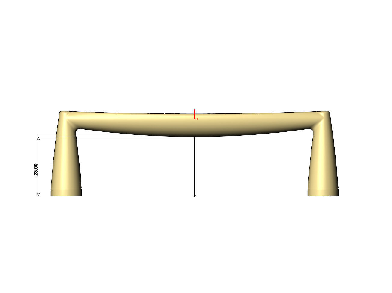 Cabinet drawer handle and pull N011 miniset 3D print model_9