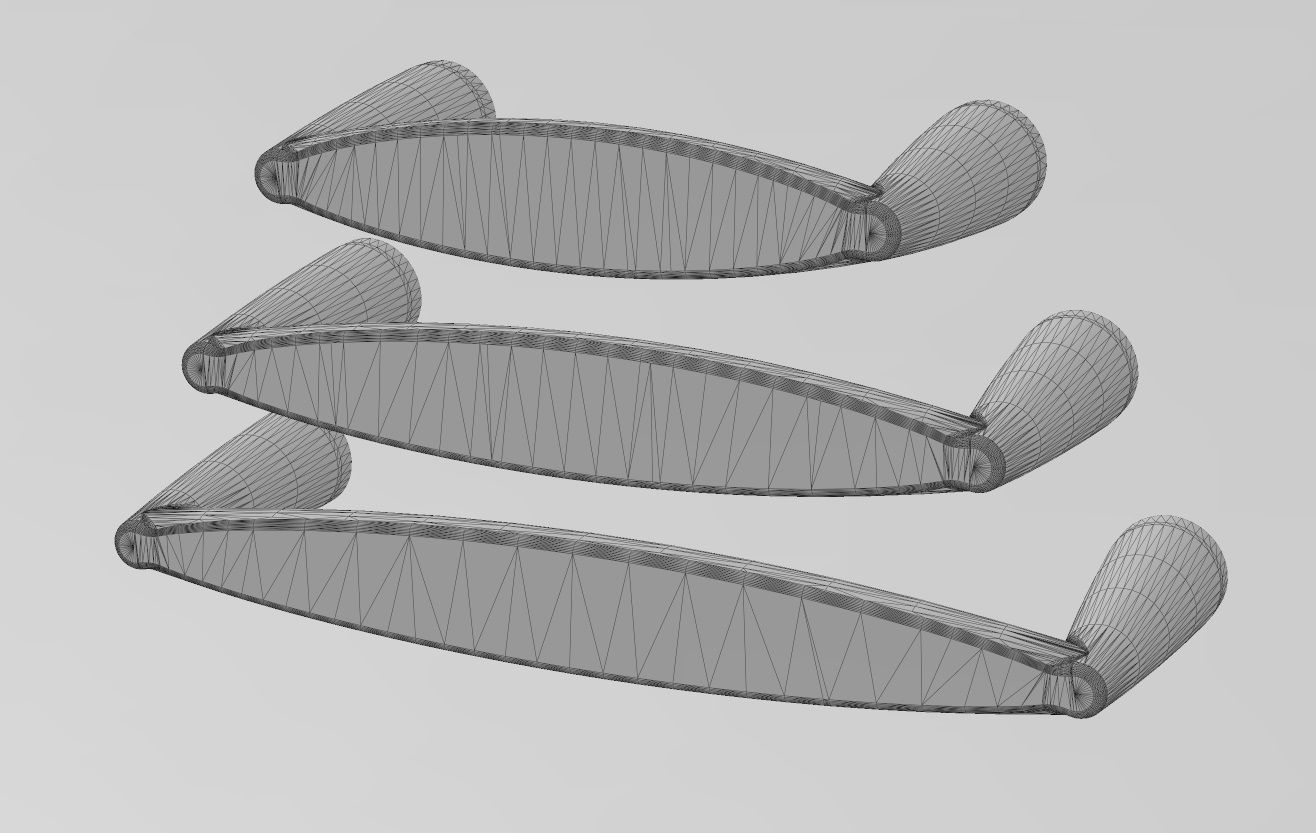 Cabinet drawer handle and pull N011 miniset 3D print model_12