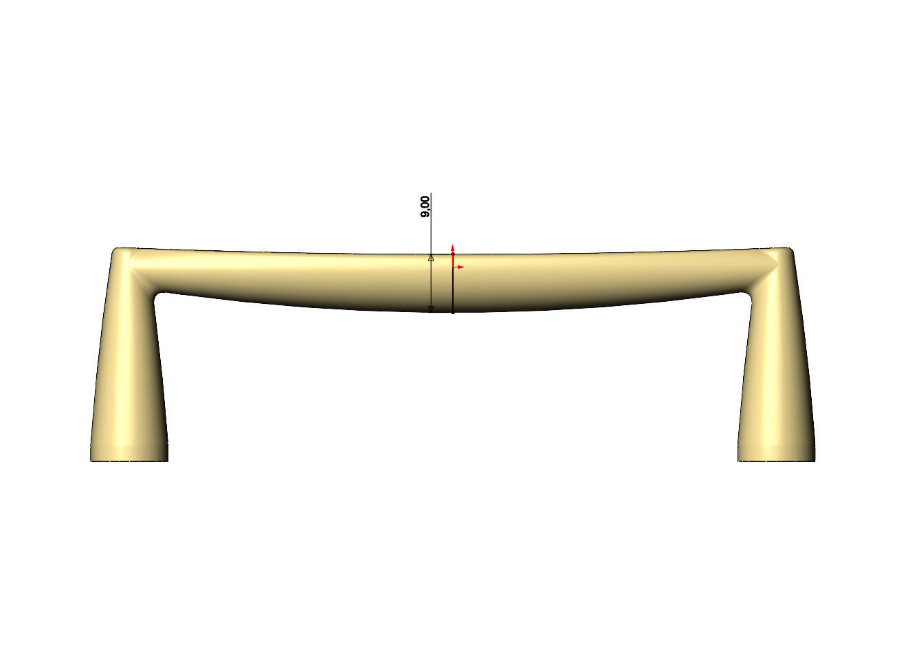 Cabinet drawer handle and pull N011 miniset 3D print model_8