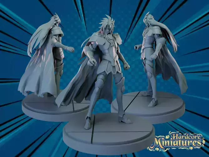 MARVEL CRISIS PROTOCOL GEMINIS PRESUPPORTED INCLUDED 3D print model
