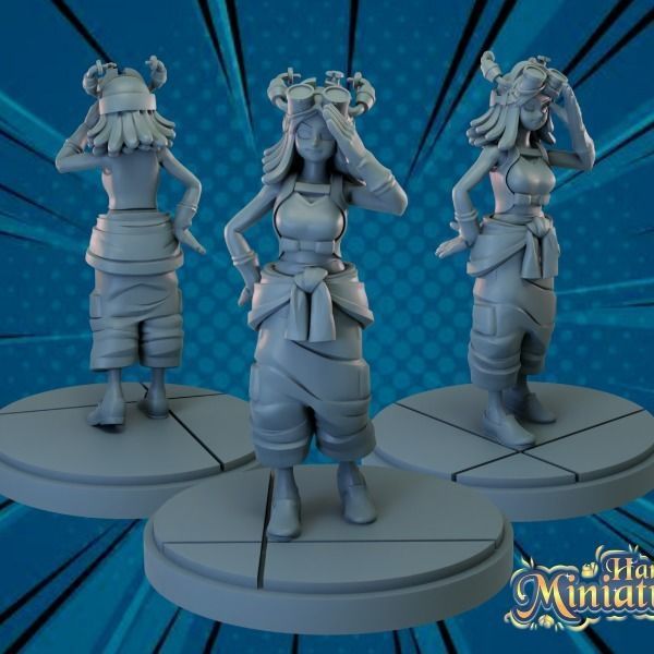 MARVEL CRISIS PROTOCOL MEI PRESUPPORTED INCLUDED 3D print model_1