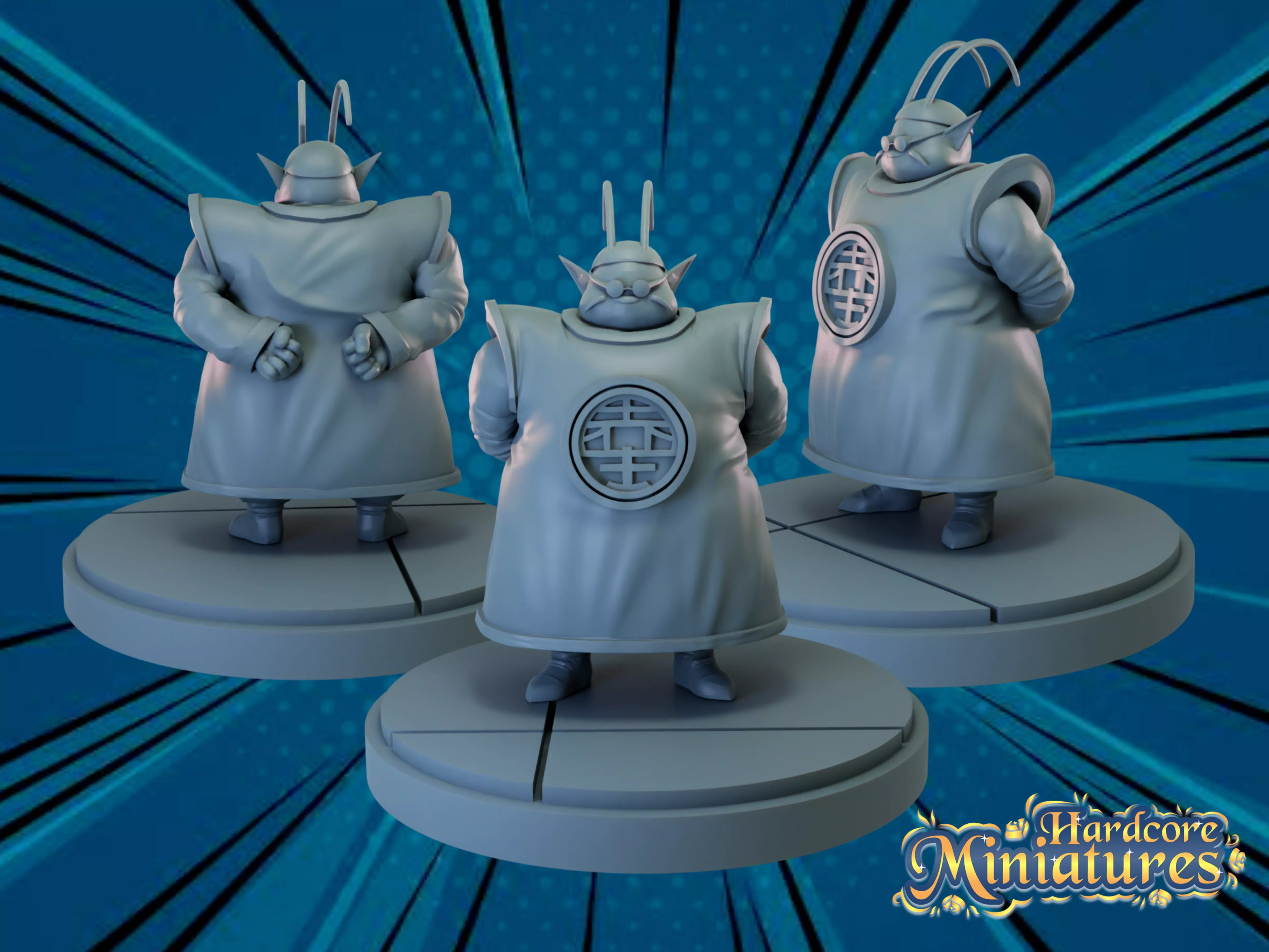 MARVEL CRISIS PROTOCOL NORTH KAI PRESUPPORTED INCLUDED 3D print model_0