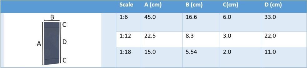 Death Star Wall Panel - B - 1-12 scale Blackseries  Free 3D print model_23