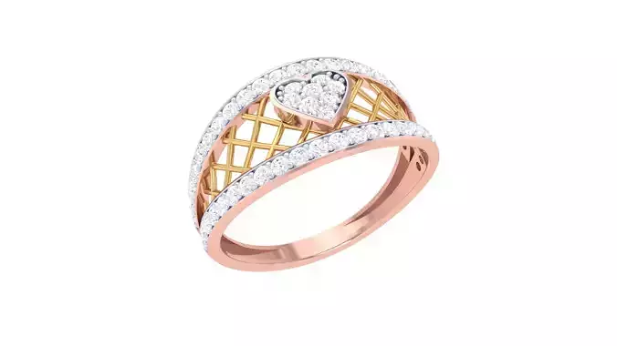 Women Ring 3dm STL OBJ FBX Renders Details