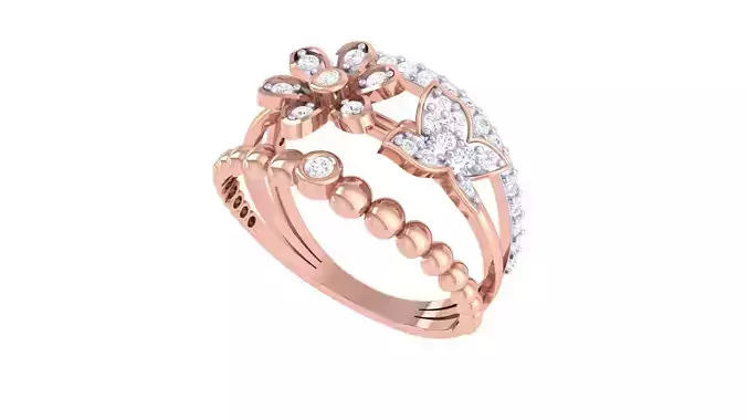 Women Ring 3dm STL OBJ FBX Renders Details