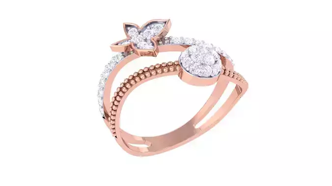 Women Ring 3dm STL OBJ FBX Renders Details