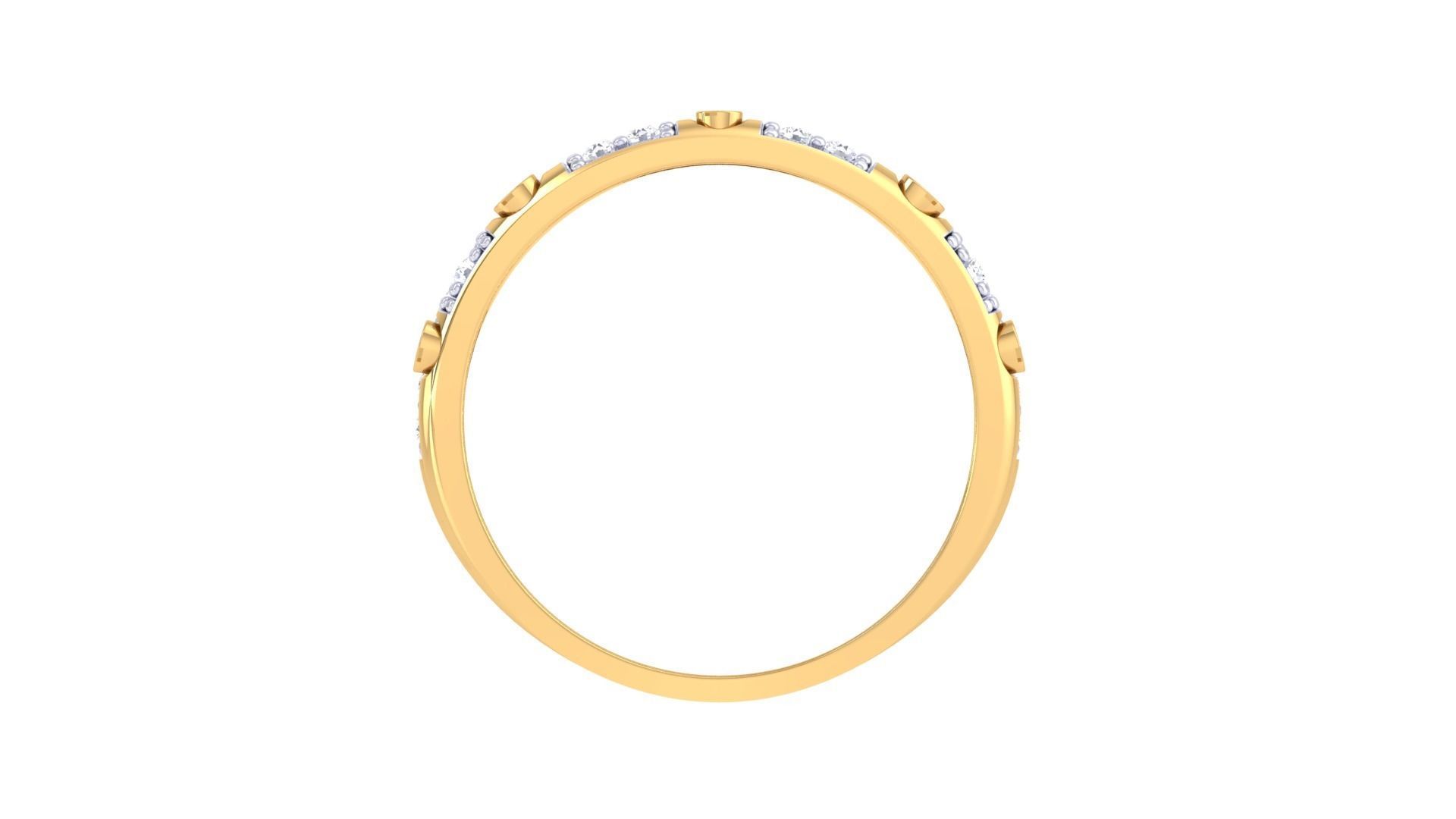 Women Ring 3dm STL OBJ FBX Renders Details 3D print model_4