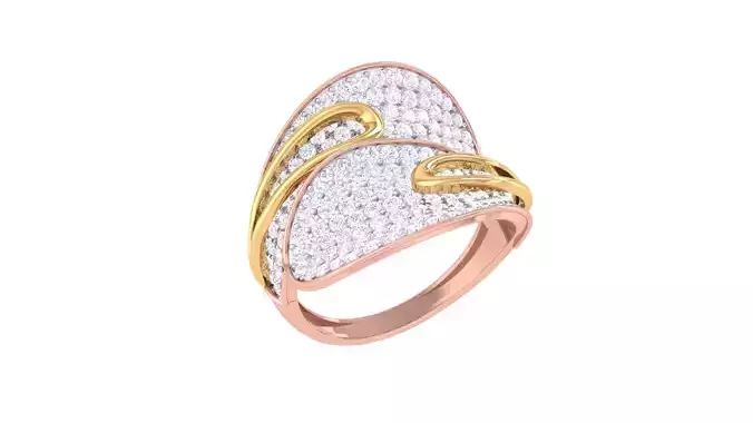 Women Ring 3dm STL OBJ FBX Renders Details