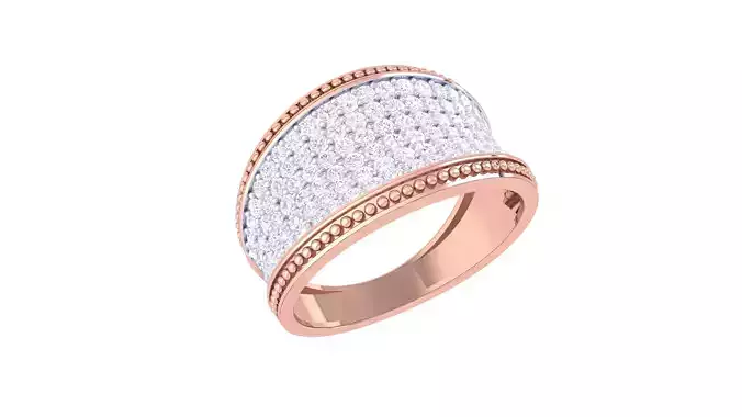Women Ring 3dm STL OBJ FBX Renders Details