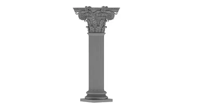Composite Column 02 3D model
