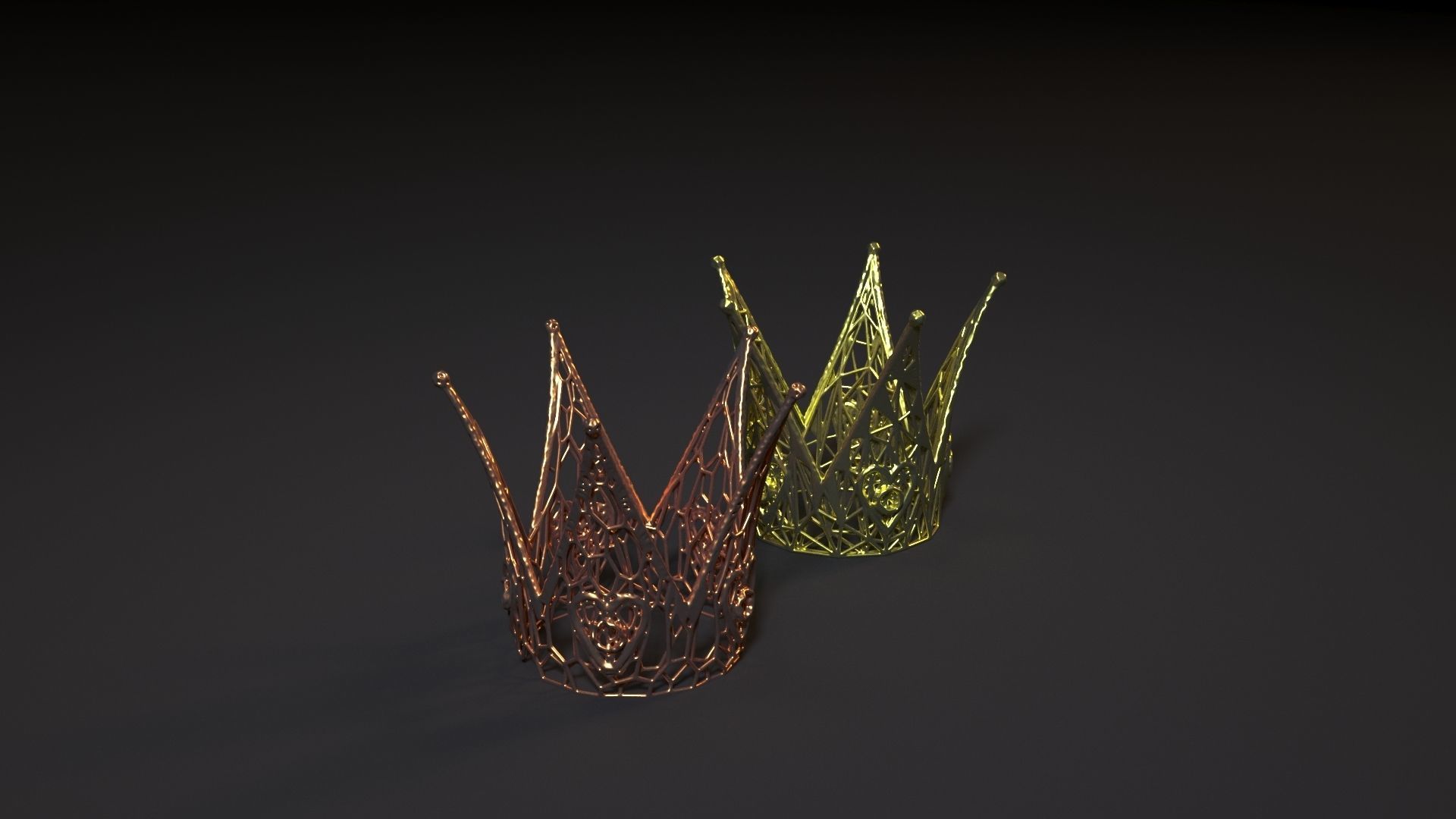 Queen of Hearts Crown 3D print model_7