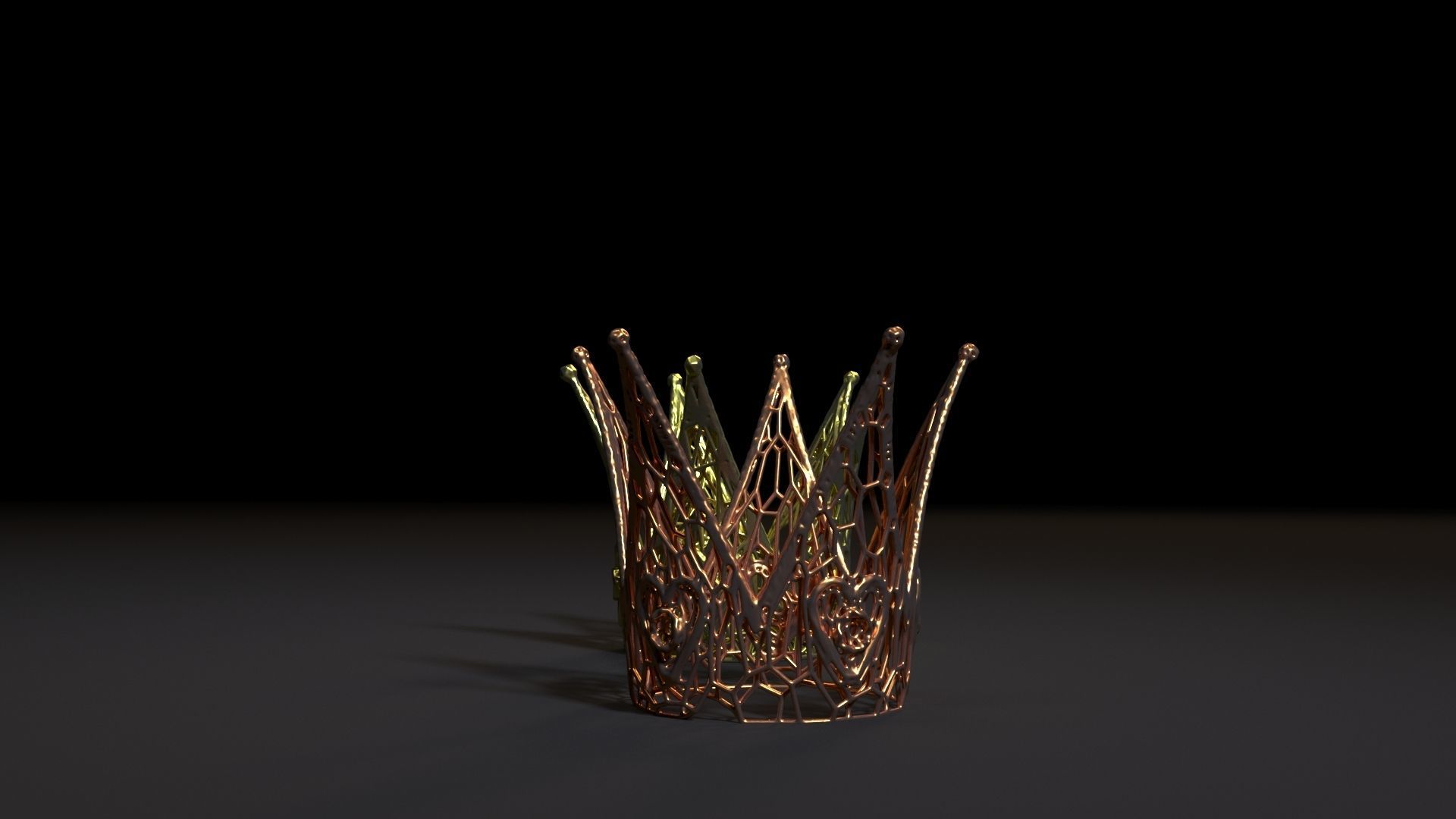 Queen of Hearts Crown 3D print model_6