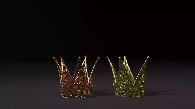 Queen of Hearts Crown 3D print model Queen of Hearts Crown 3D print model