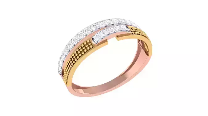 Women Ring 3dm STL OBJ FBX Renders Details