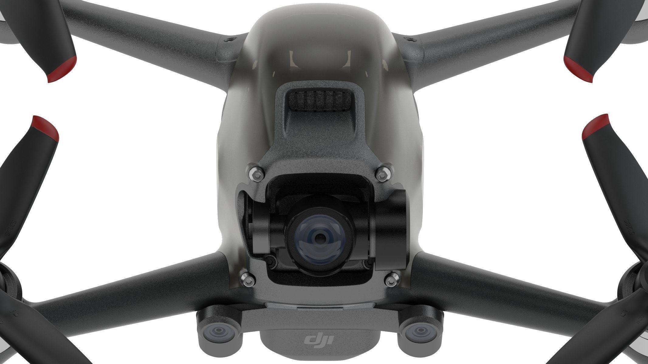 DJI FPV Drone 3D model_17