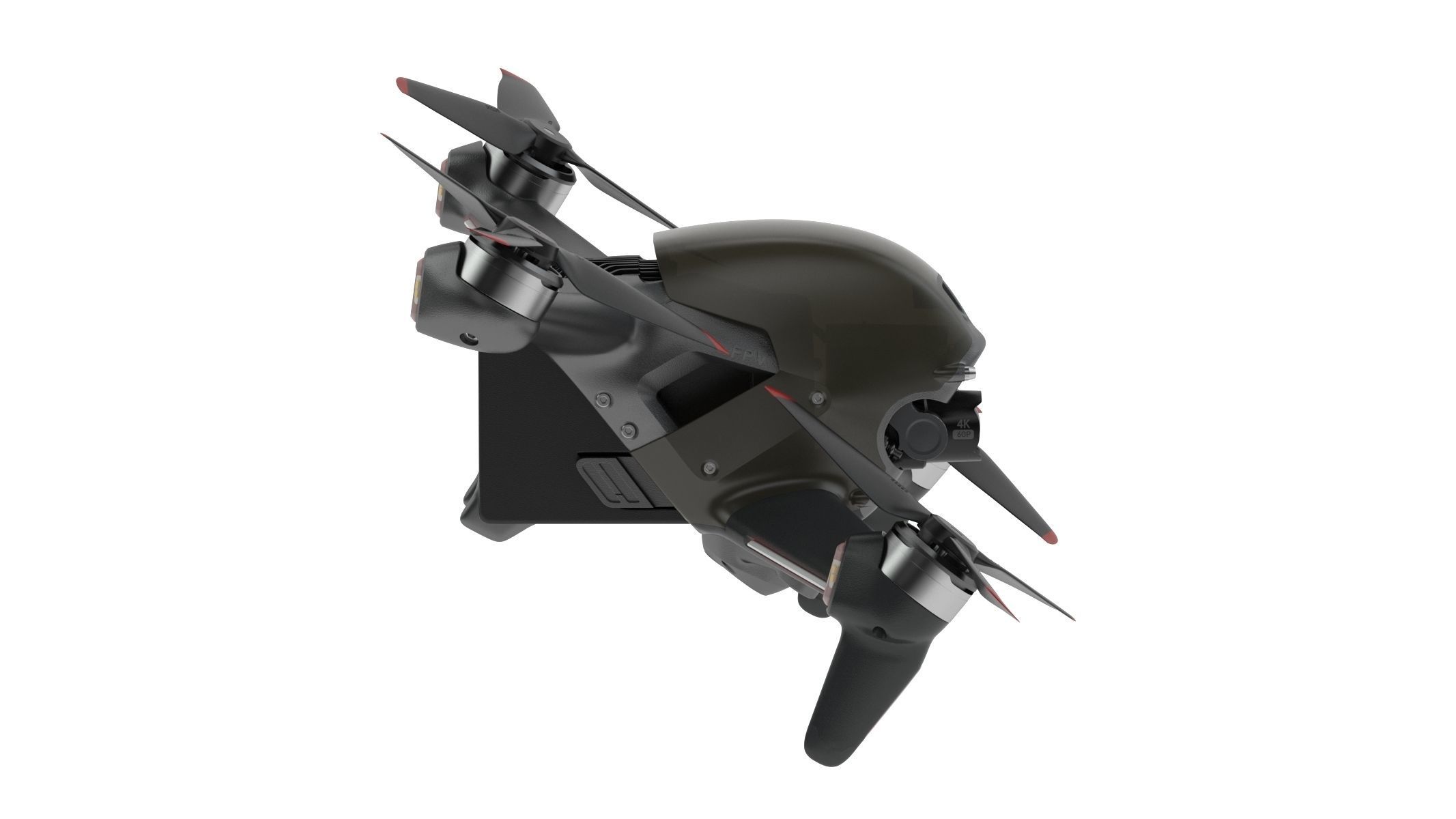 DJI FPV Drone 3D model_1