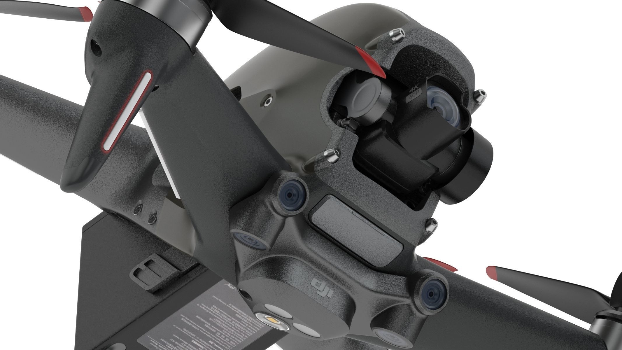 DJI FPV Drone 3D model_18