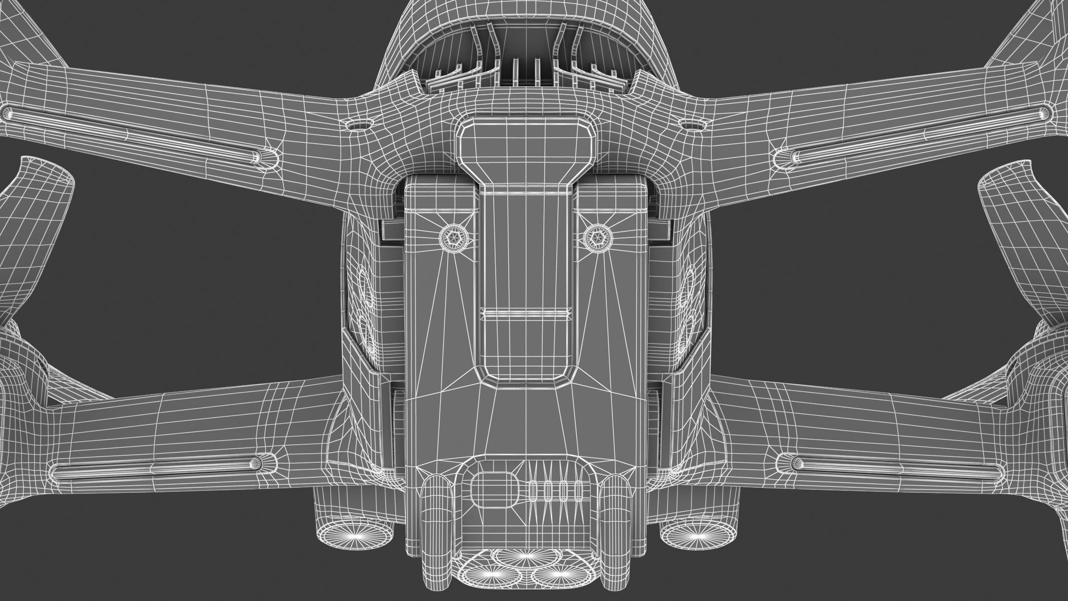 DJI FPV Drone 3D model_33