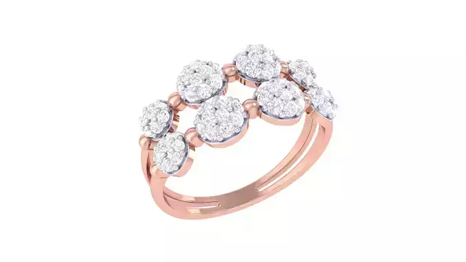 Women Ring 3dm STL OBJ FBX Renders Details