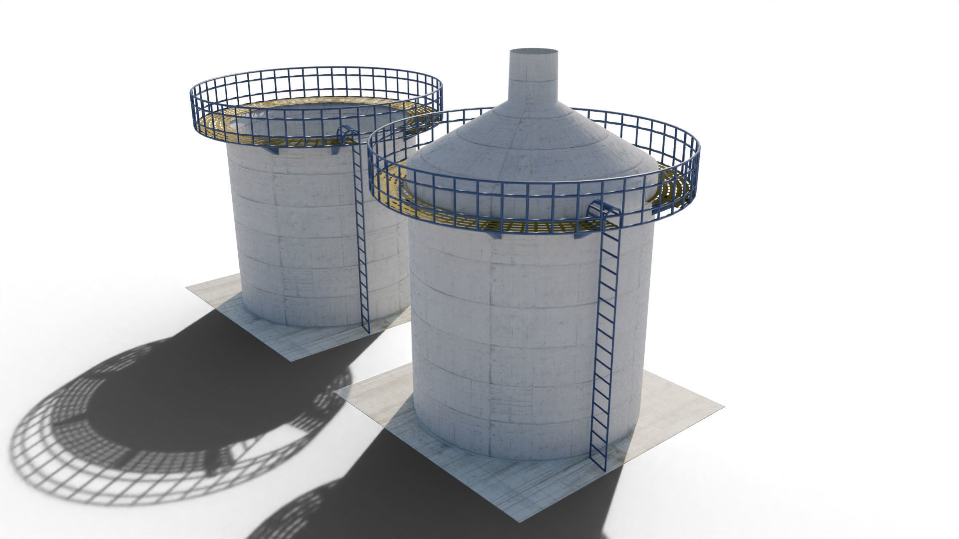 Nuclear Power Plant  3D model 3D model_54