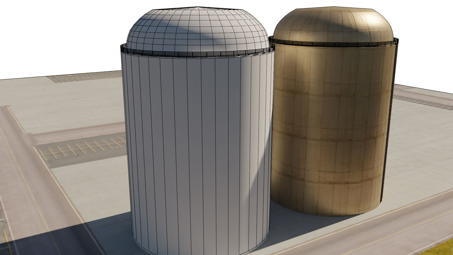 Nuclear Power Plant  3D model 3D model_55