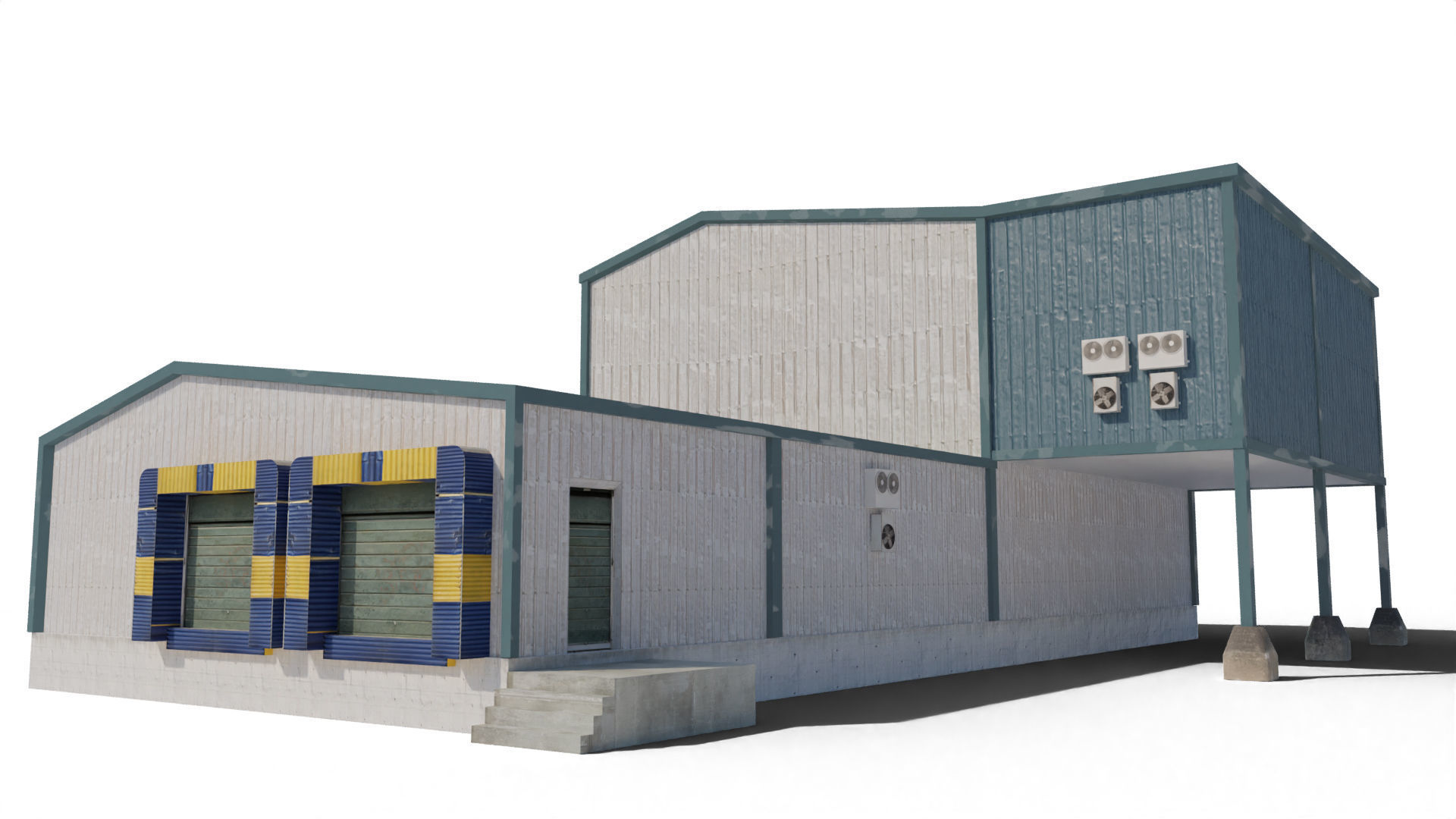 Nuclear Power Plant  3D model 3D model_39