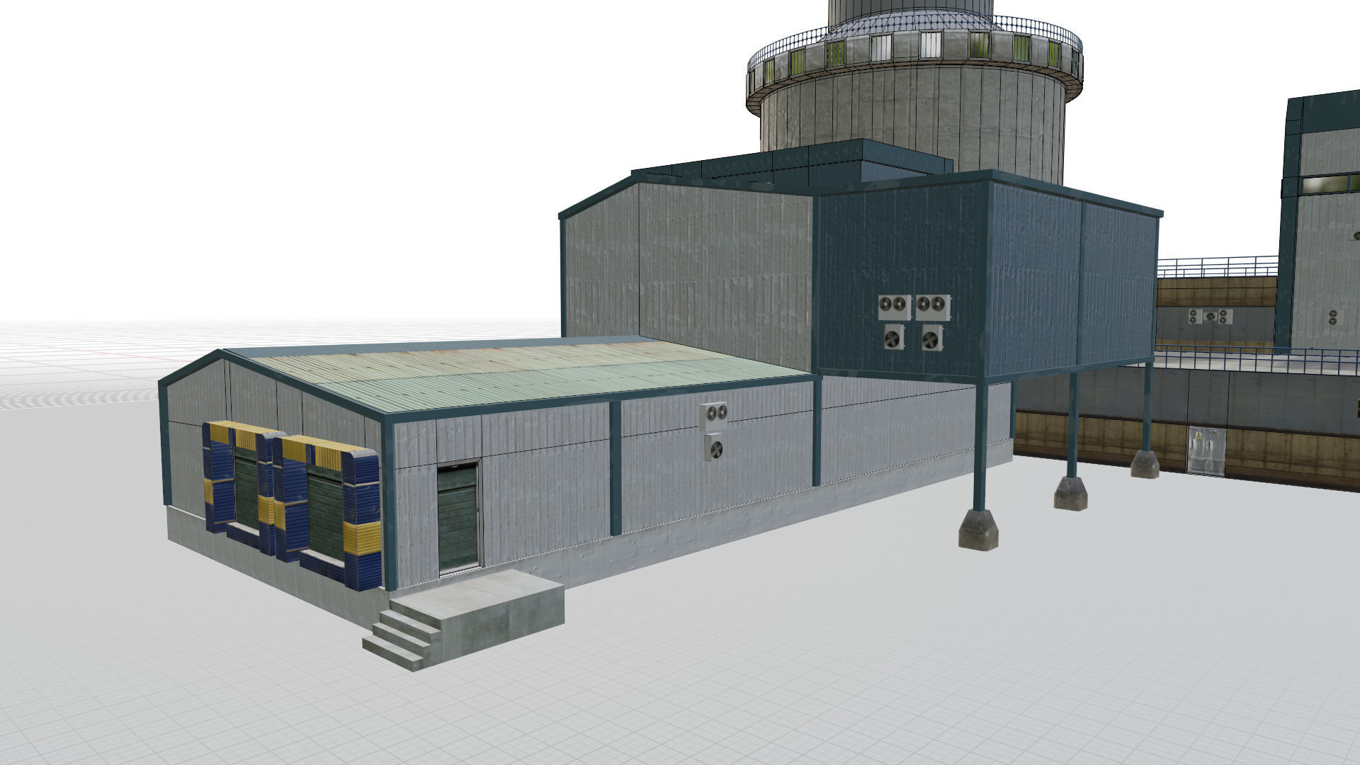 Nuclear Power Plant  3D model 3D model_60