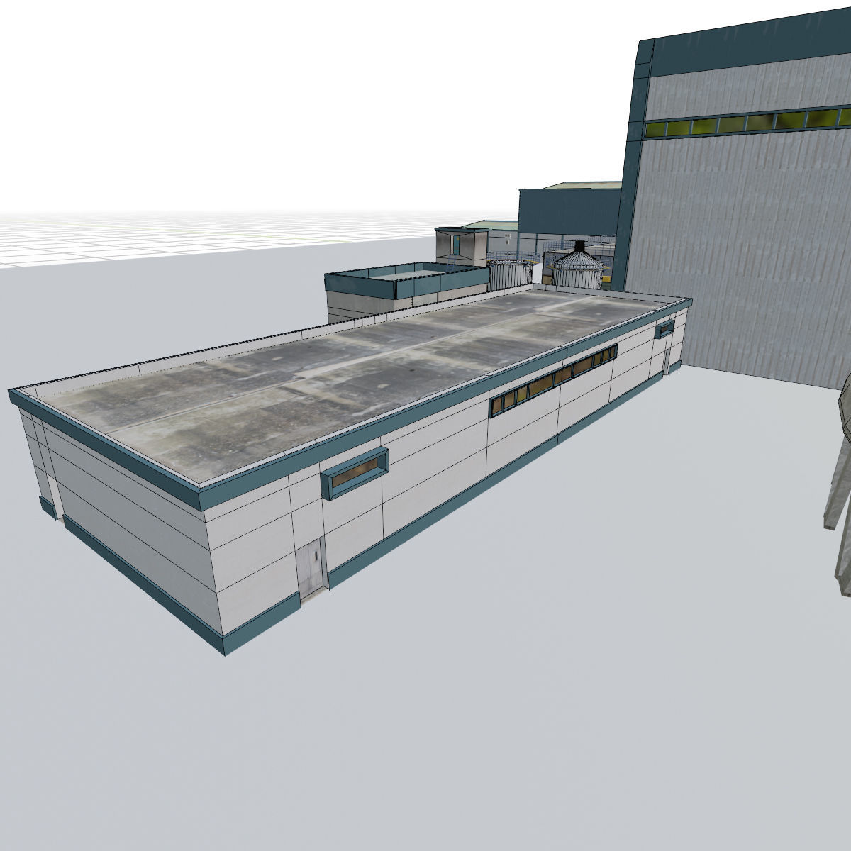 Nuclear Power Plant  3D model 3D model_58