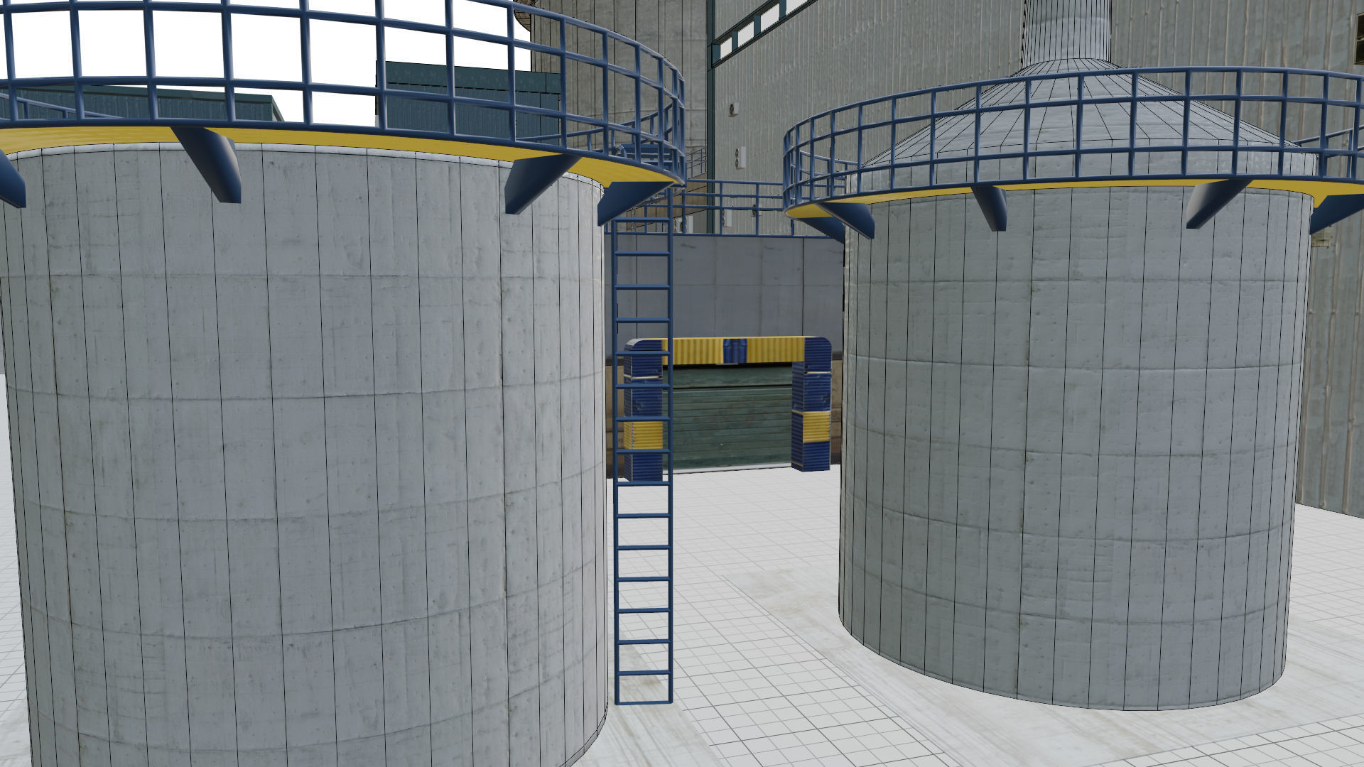 Nuclear Power Plant  3D model 3D model_61