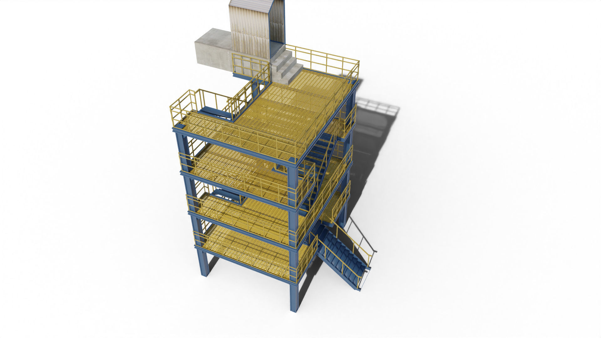 Nuclear Power Plant  3D model 3D model_36
