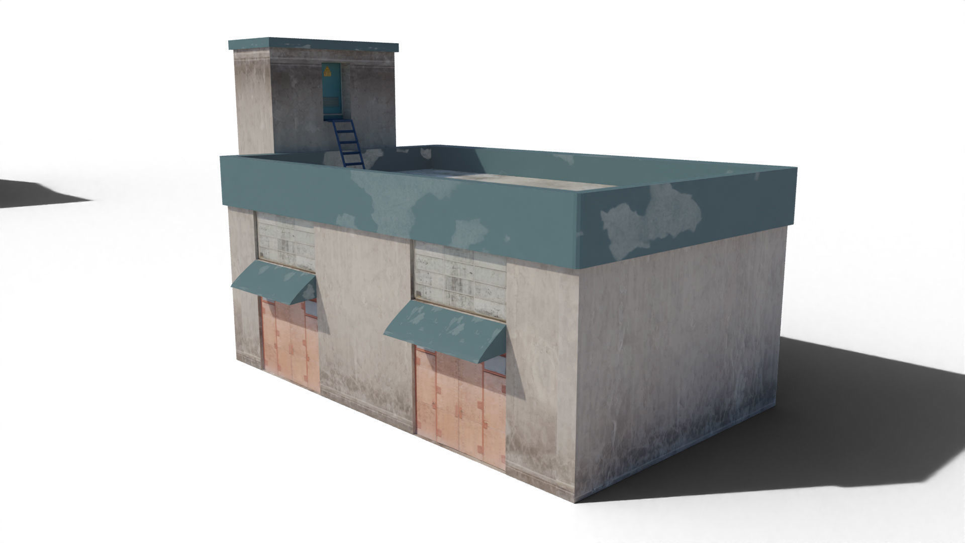 Nuclear Power Plant  3D model 3D model_42