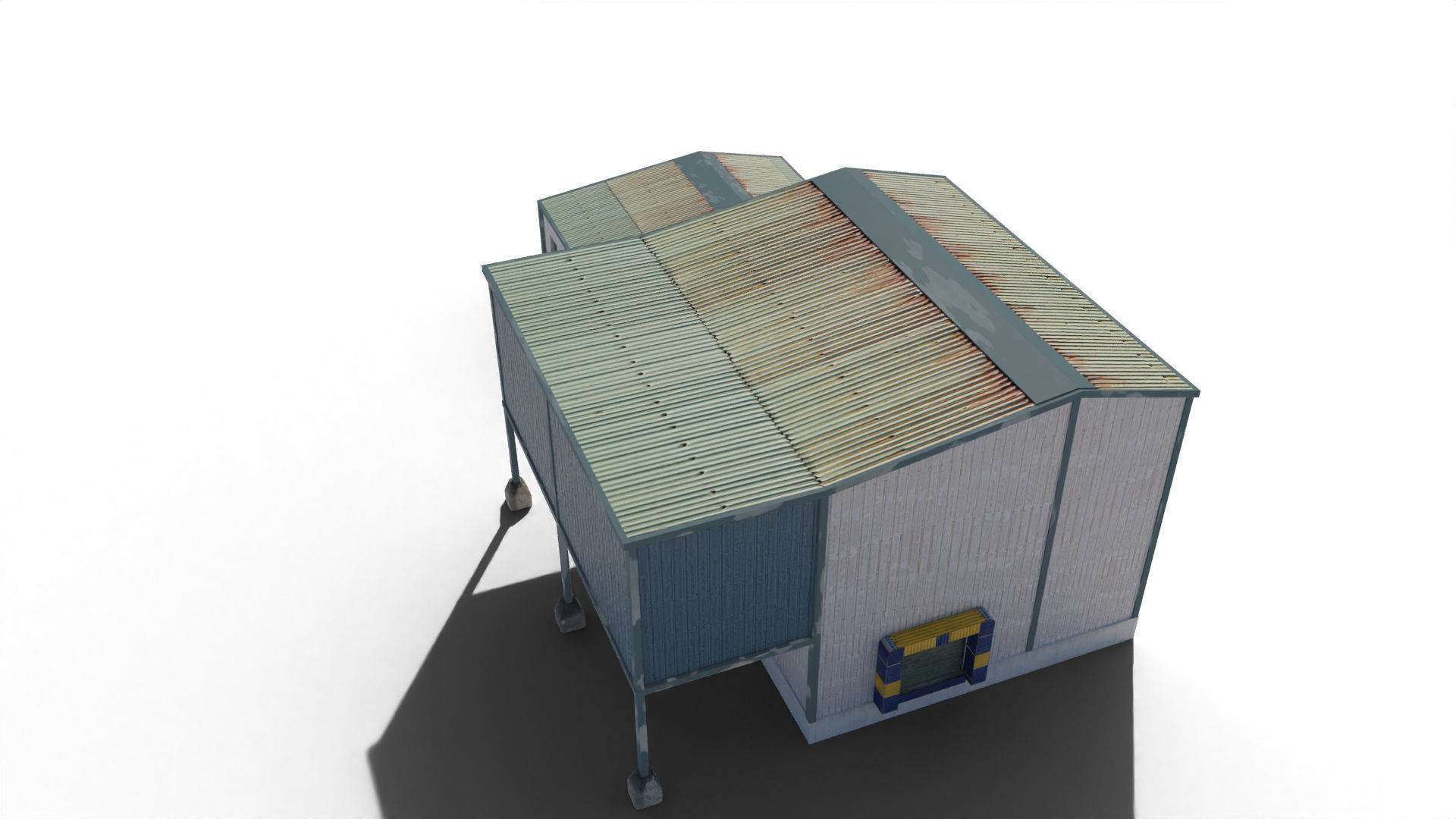 Nuclear Power Plant  3D model 3D model_43