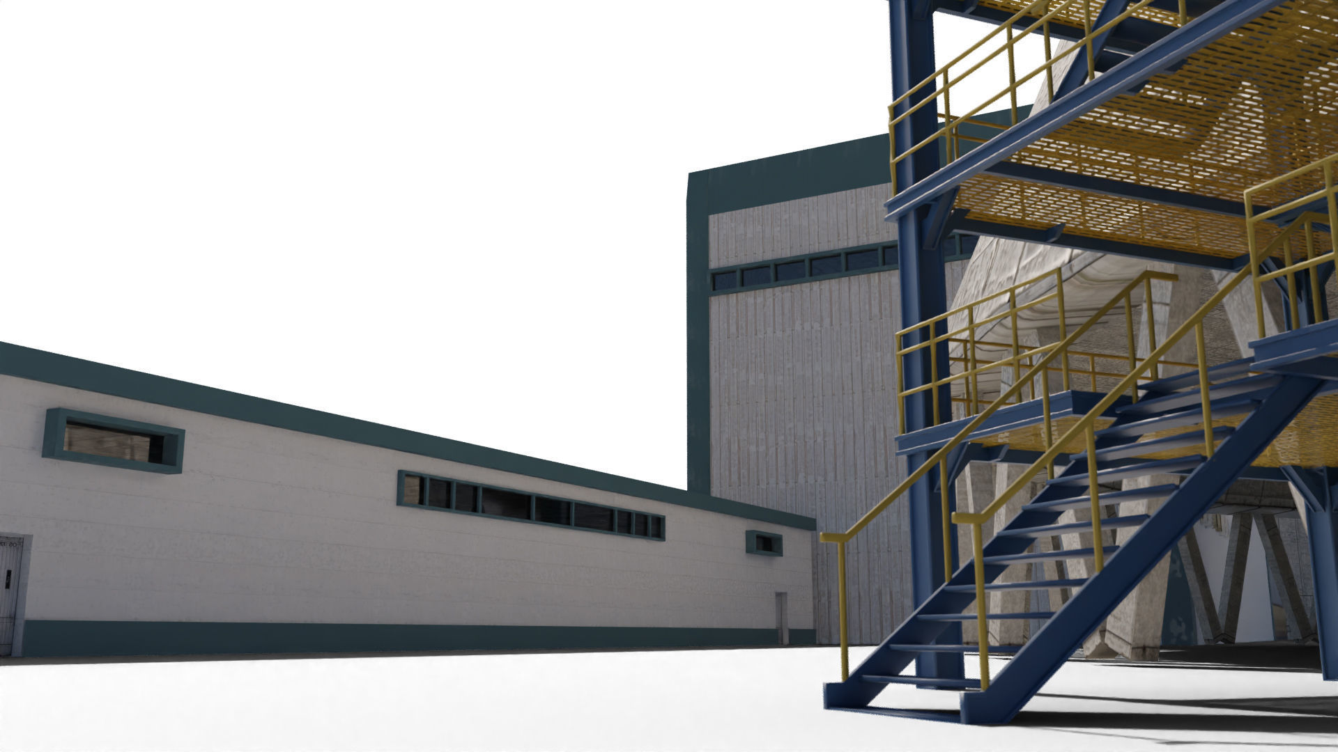 Nuclear Power Plant  3D model 3D model_48