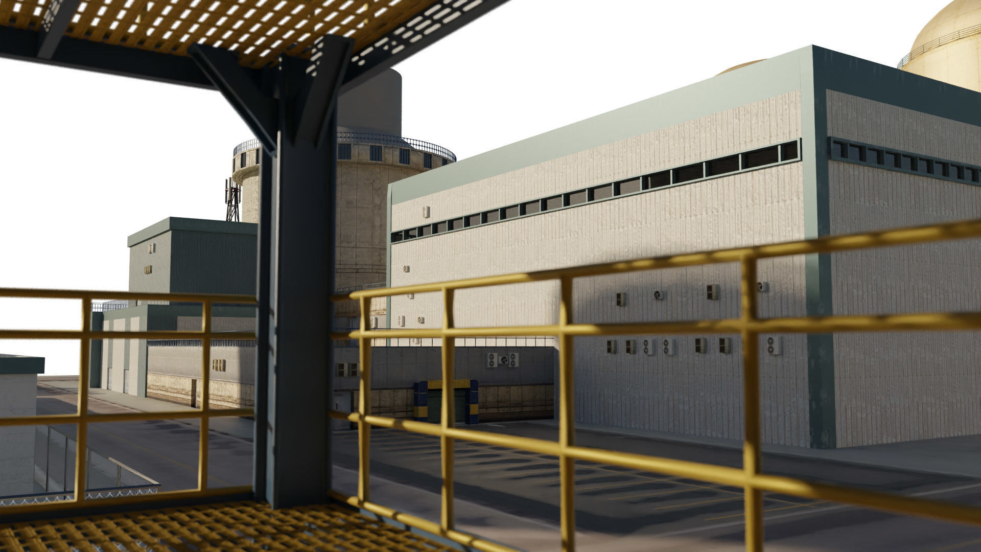 Nuclear Power Plant  3D model 3D model_17