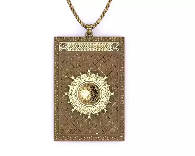 Pendant 3D print model
