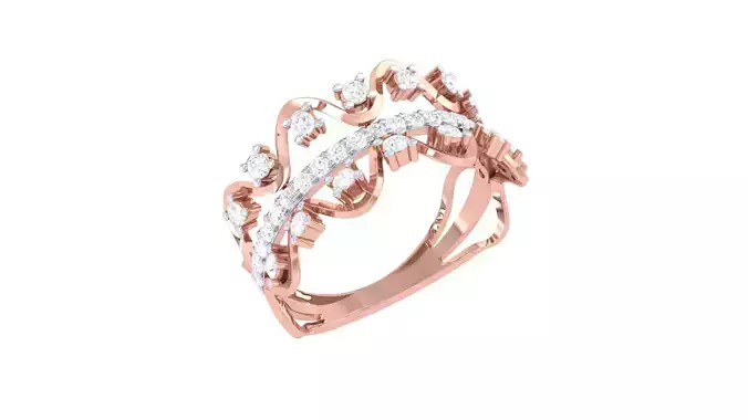 Women Ring 3dm STL OBJ FBX Renders Details