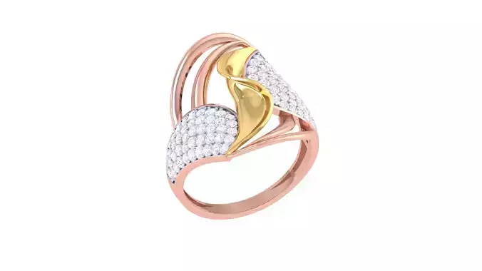Women Ring 3dm STL OBJ FBX Renders Details