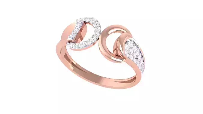 Women Ring 3dm STL OBJ FBX Renders Details