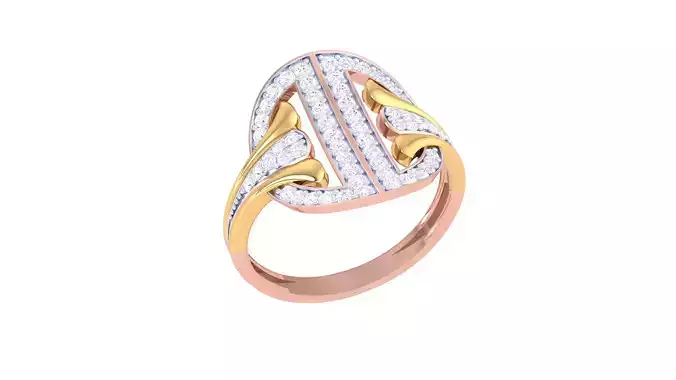 Women Ring 3dm STL OBJ FBX Renders Details