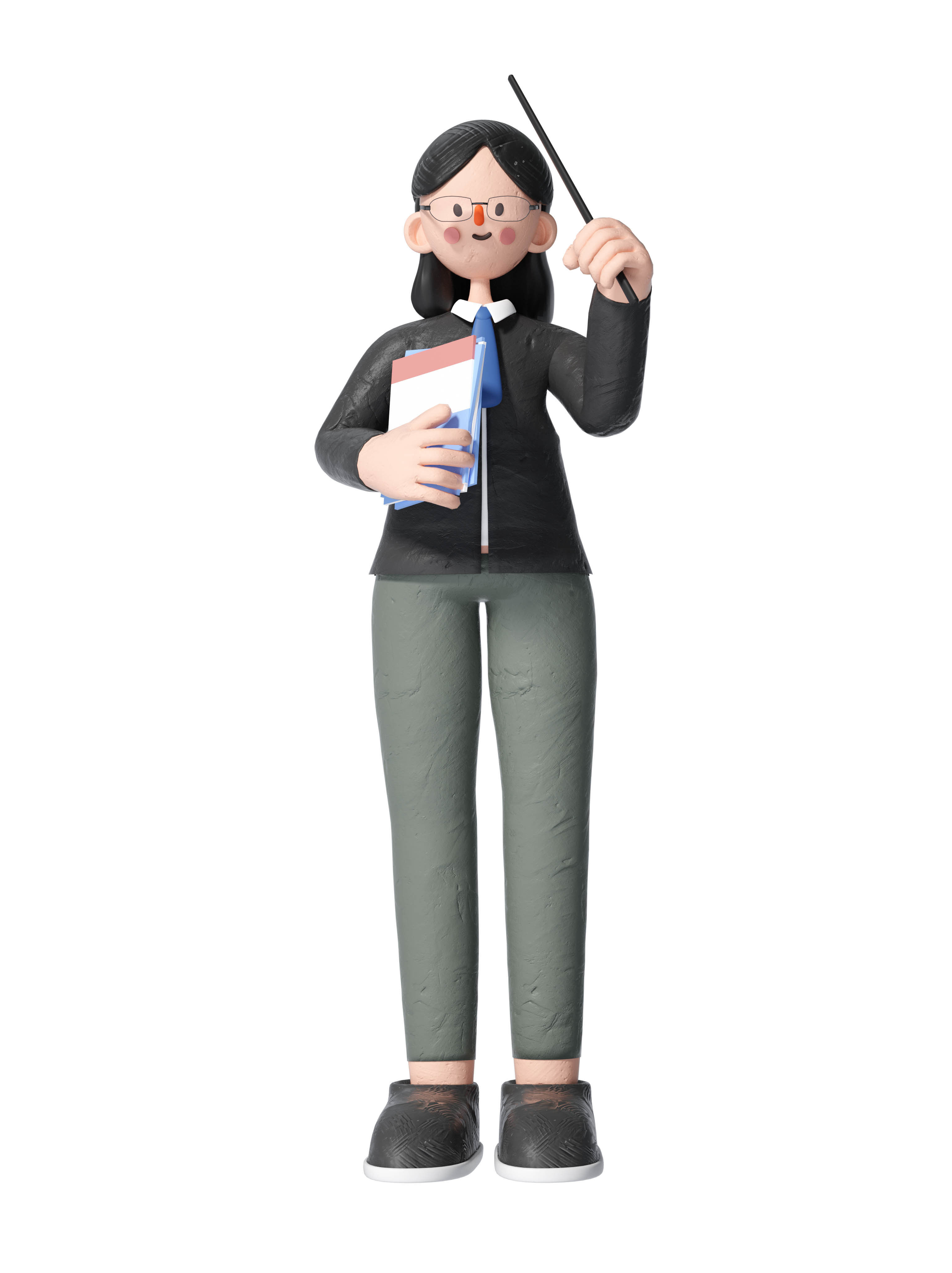 C4D model - various professional characters 3D model_4