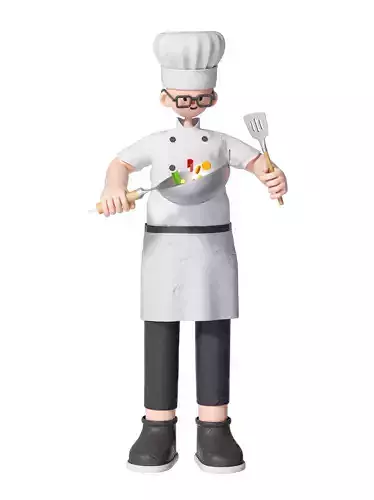 C4D model - various professional characters